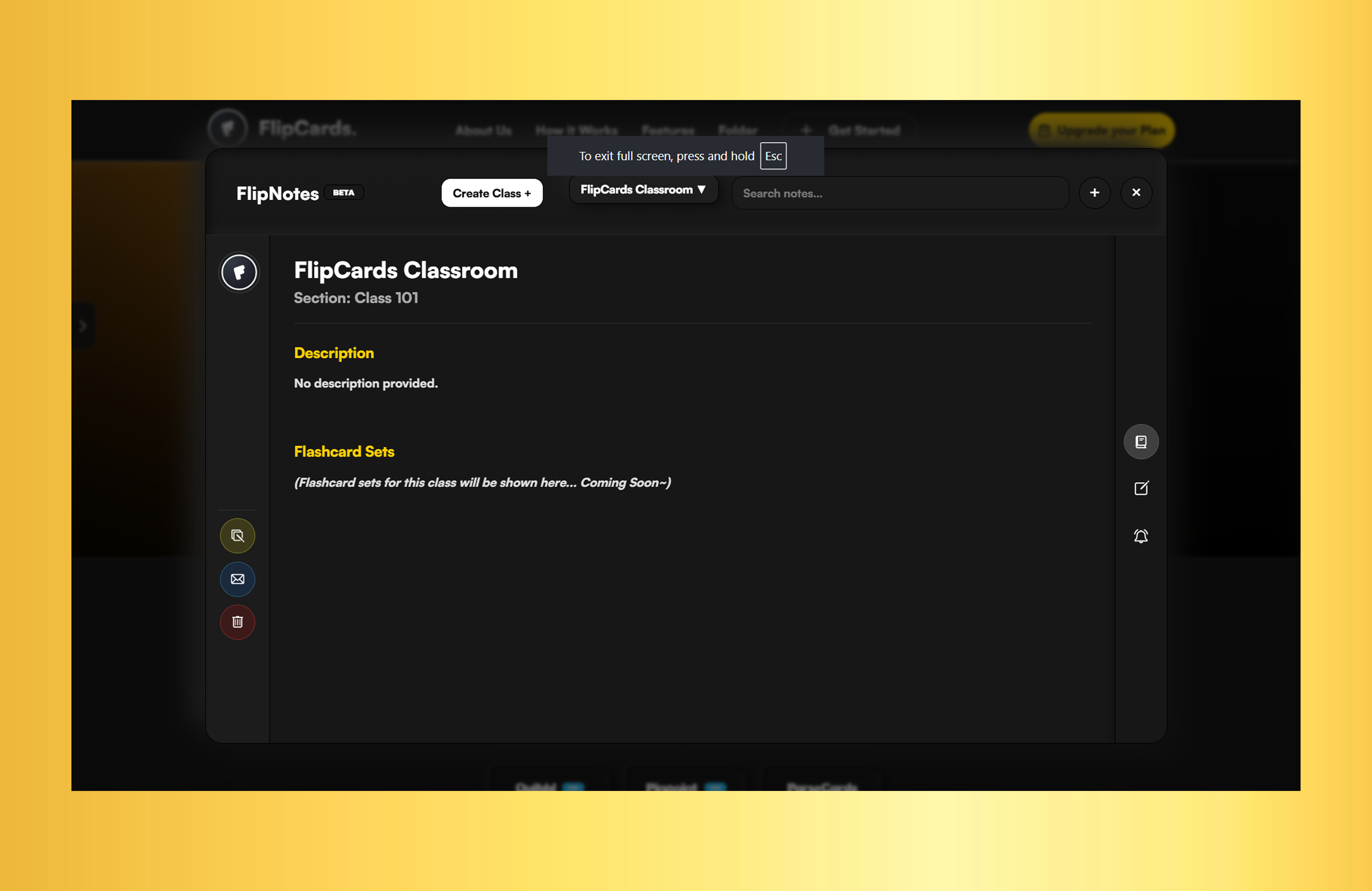 A descriptive image of the feature